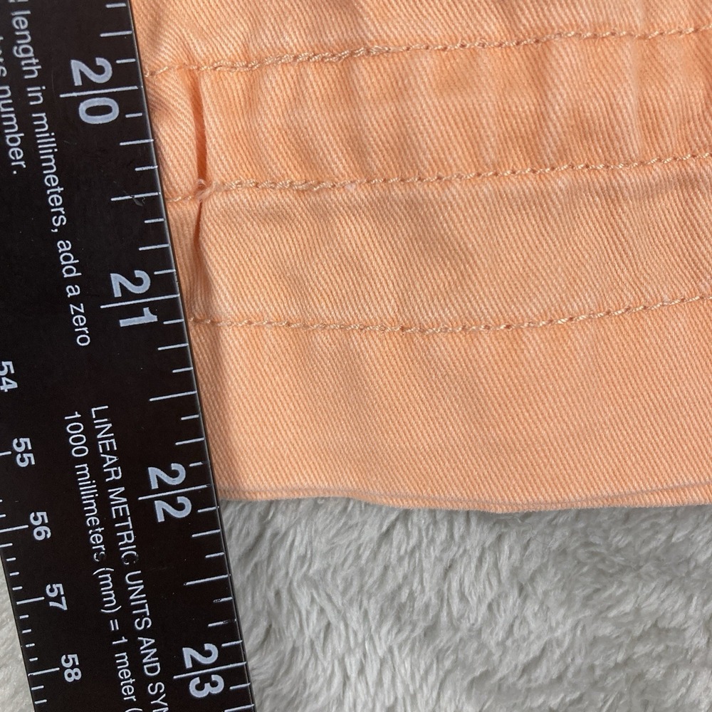 Caribbean Joe Capri Pants‎ Size 8 Coral Sands 100% Cotton Flap Pockets - Picture 11 of 16